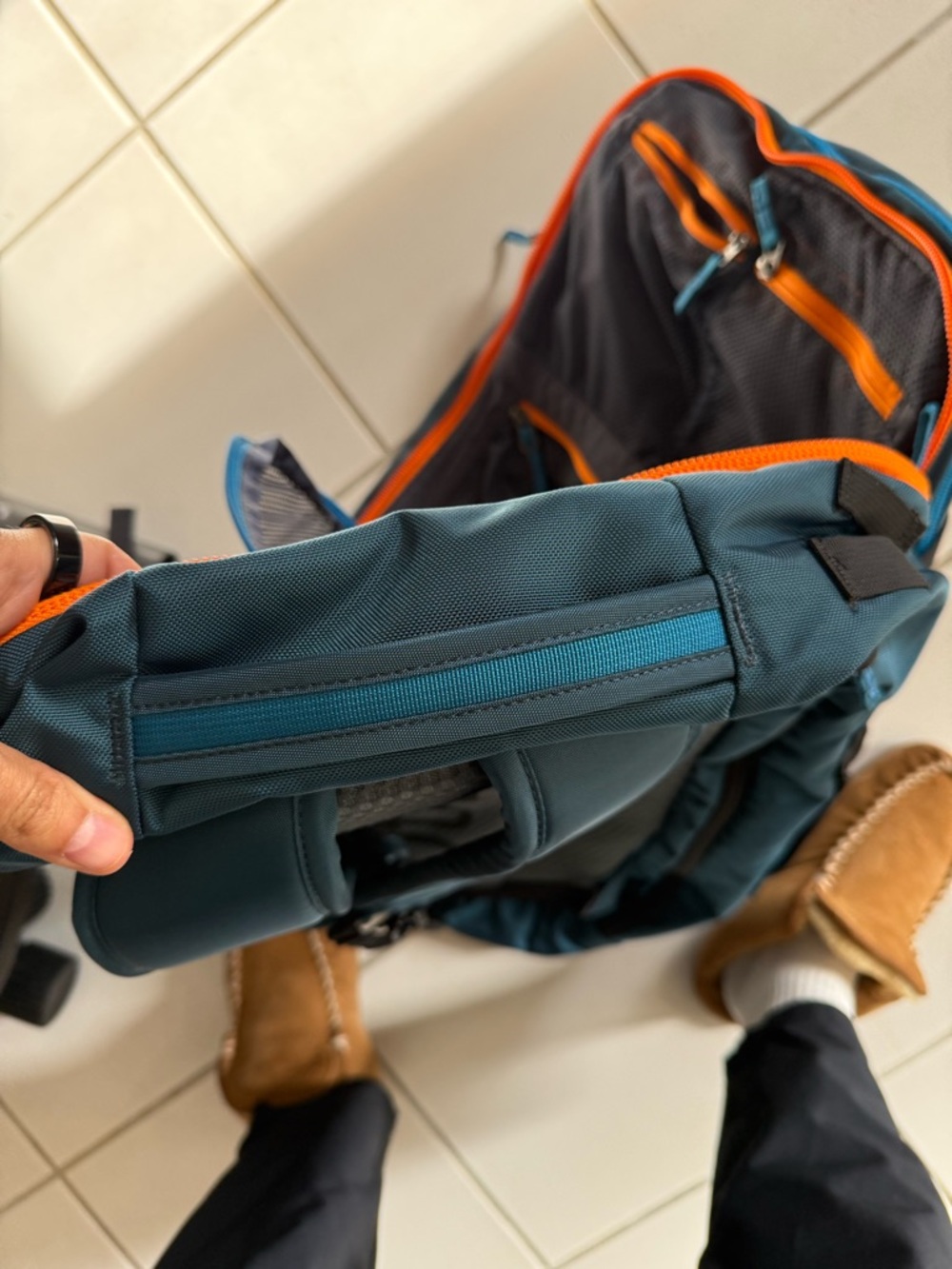 cotopaxi Teal Allpa 35L Men's Travel Backpack - Picture 5 of 5